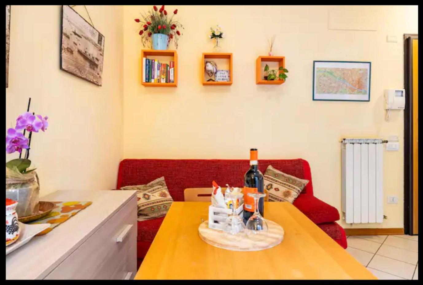 Ferienwohnung Palazzo Wanny Free Parking & Terrace Florenz Exterior foto
